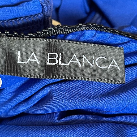 La Blanca Blue Women One Piece
Swimsuit Sexy One Shoulder size 16 - Picture 11 of 15